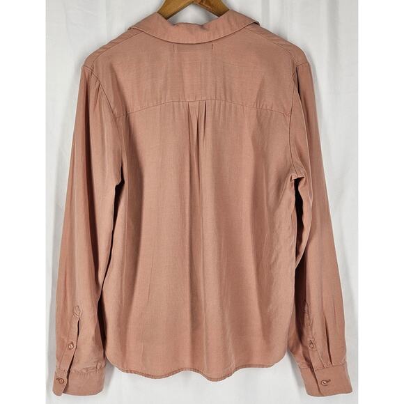 SHADES OF GREY BY MICAH COHEN WOMEN'S LONG SLEEVE TUNIC TOP SHIRT SIZE MEDIUM - Picture 4 of 10